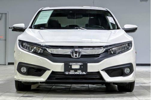 White 2018 Honda Civic Touring