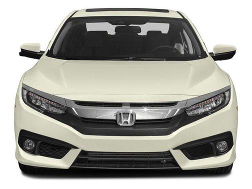 White 2018 Honda Civic Touring