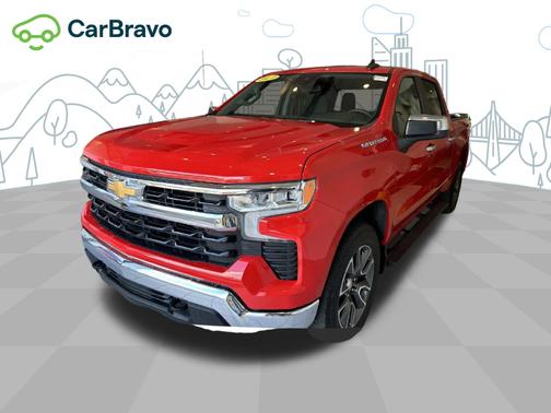 Red Hot 2024 Chevrolet Silverado 1500 LT (2FL)