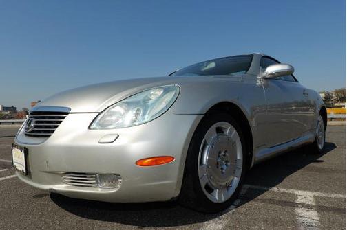 Silver 2002 Lexus SC 430