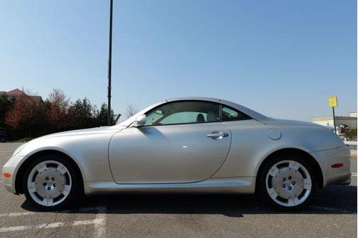 Silver 2002 Lexus SC 430