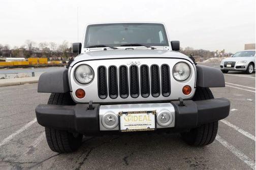 Silver 2011 Jeep Wrangler Unlimited Sport