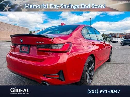 Red 2021 BMW 330 i xDrive