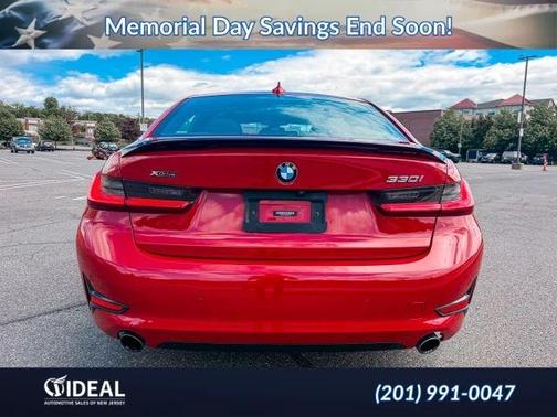 Red 2021 BMW 330 i xDrive