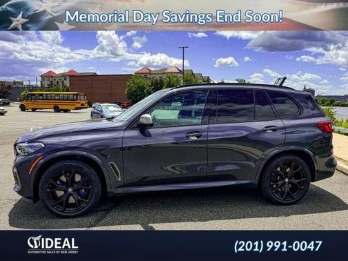 Gray 2020 BMW X5 M50i