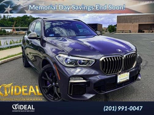 Gray 2020 BMW X5 M50i
