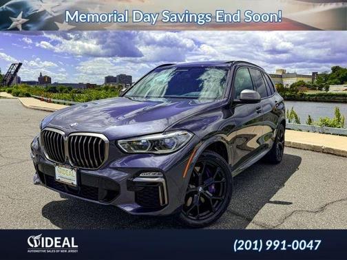 Gray 2020 BMW X5 M50i