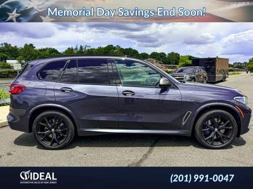 Gray 2020 BMW X5 M50i