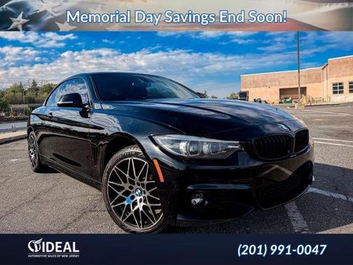 Black 2018 BMW 430 i xDrive