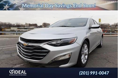 Silver 2020 Chevrolet Malibu LT