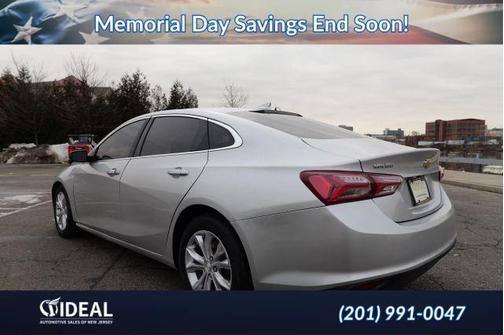 Silver 2020 Chevrolet Malibu LT