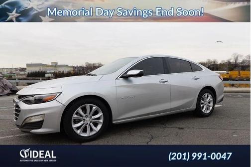 Silver 2020 Chevrolet Malibu LT