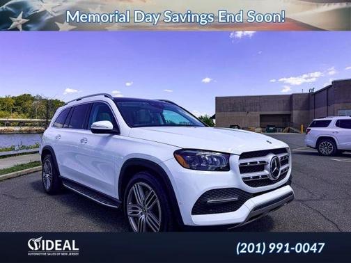 White 2021 Mercedes-Benz GLS 450 4MATIC