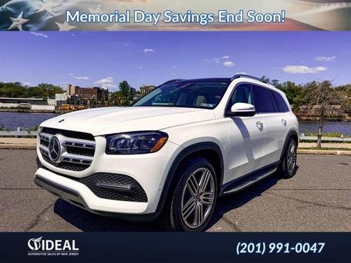 White 2021 Mercedes-Benz GLS 450 4MATIC