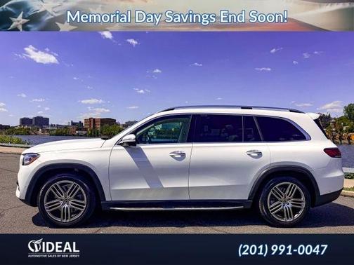 White 2021 Mercedes-Benz GLS 450 4MATIC