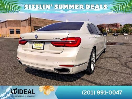 White 2016 BMW 750 i xDrive