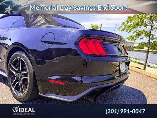 Black 2018 Ford Mustang EcoBoost Premium