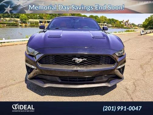 Black 2018 Ford Mustang EcoBoost Premium