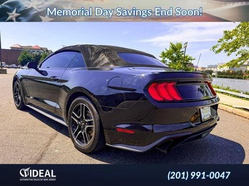 Black 2018 Ford Mustang EcoBoost Premium