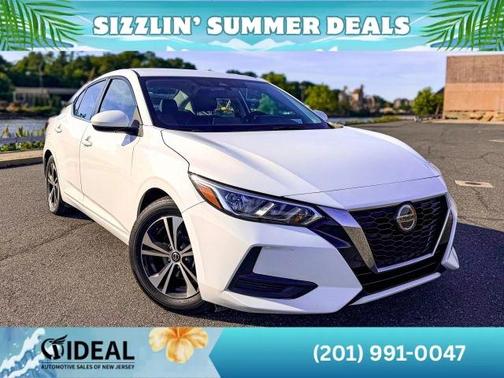 Cloud White 2023 Nissan Sentra SV