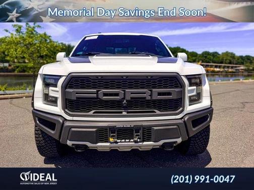 White 2018 Ford F-150 Raptor