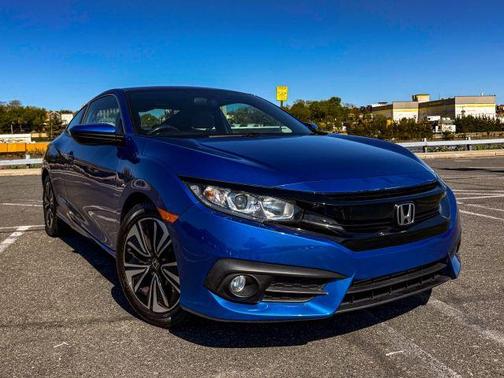 Blue 2018 Honda Civic EX-T