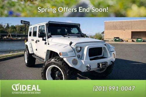 White 2016 Jeep Wrangler Unlimited Sahara