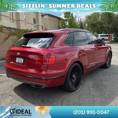 Red 2017 Bentley Bentayga W12