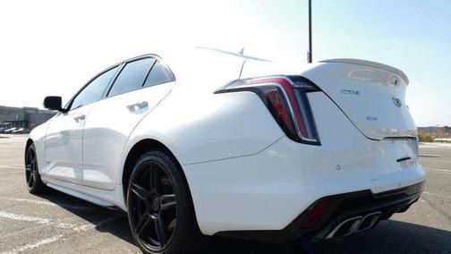 White 2021 Cadillac CT4 V-Series