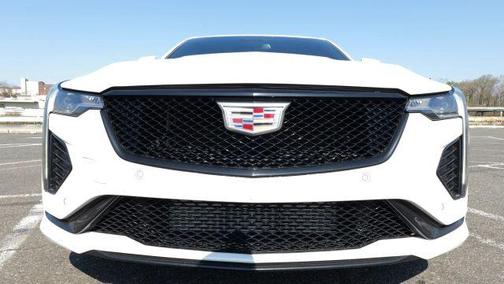 White 2021 Cadillac CT4 V-Series