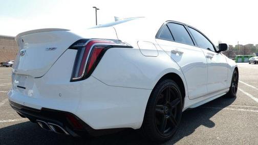 White 2021 Cadillac CT4 V-Series