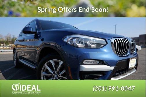 Blue 2019 BMW X3 xDrive30i