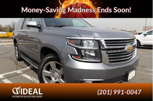 Silver 2018 Chevrolet Suburban Premier