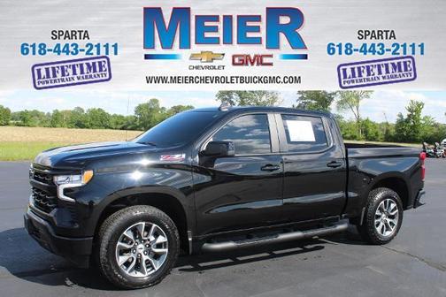 Black 2025 Chevrolet Silverado 1500 RST