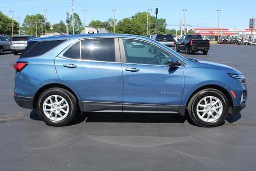 Lakeshore Blue Metallic 2024 Chevrolet Equinox LT