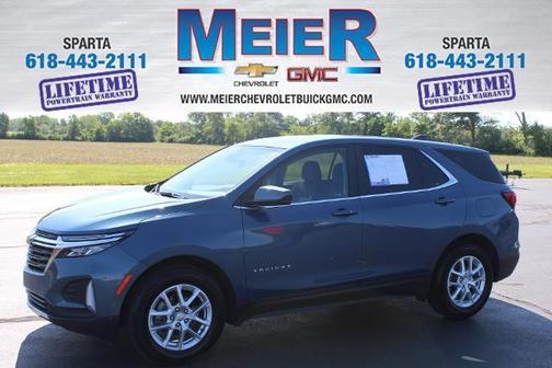 Lakeshore Blue Metallic 2024 Chevrolet Equinox LT