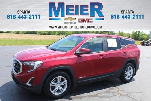 Red Quartz Tintcoat 2021 GMC Terrain SLE