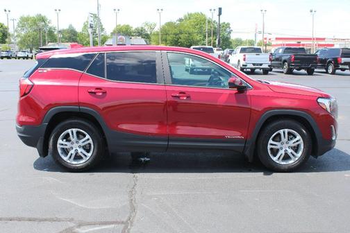 Red Quartz Tintcoat 2021 GMC Terrain SLE