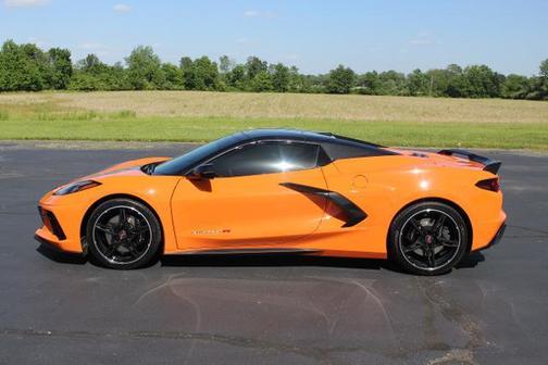Orange 2023 Chevrolet Corvette Stingray w/3LT
