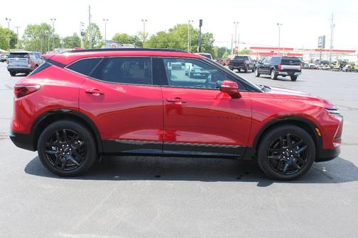 Radiant Red 2024 Chevrolet Blazer RS