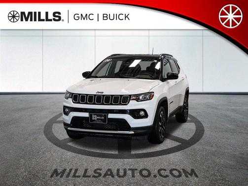 Bright White Clearcoat 2024 Jeep Compass Limited