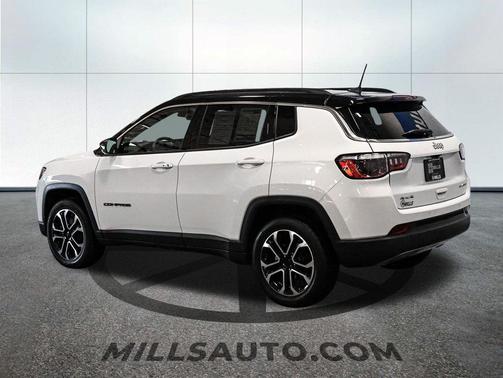 Bright White Clearcoat 2024 Jeep Compass Limited