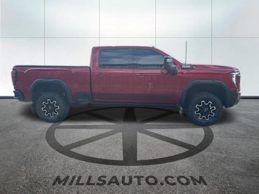 Volcanic Red Tintcoat 2024 GMC Sierra 2500 AT4X