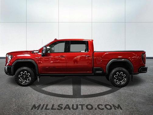 Volcanic Red Tintcoat 2024 GMC Sierra 2500 AT4X