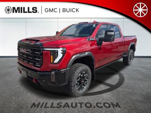 Volcanic Red Tintcoat 2024 GMC Sierra 2500 AT4X
