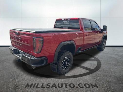 Volcanic Red Tintcoat 2024 GMC Sierra 2500 AT4X