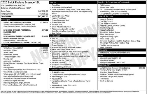 2020 Buick Enclave FWD Essence