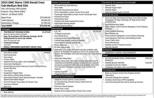 2024 GMC Sierra 1500 Denali