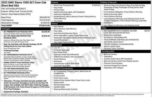 2023 GMC Sierra 1500 SLT