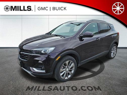 Black Currant Metallic 2021 Buick Encore GX Essence